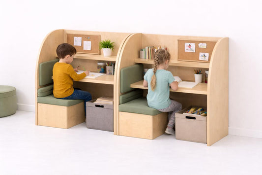Double Shared Desk